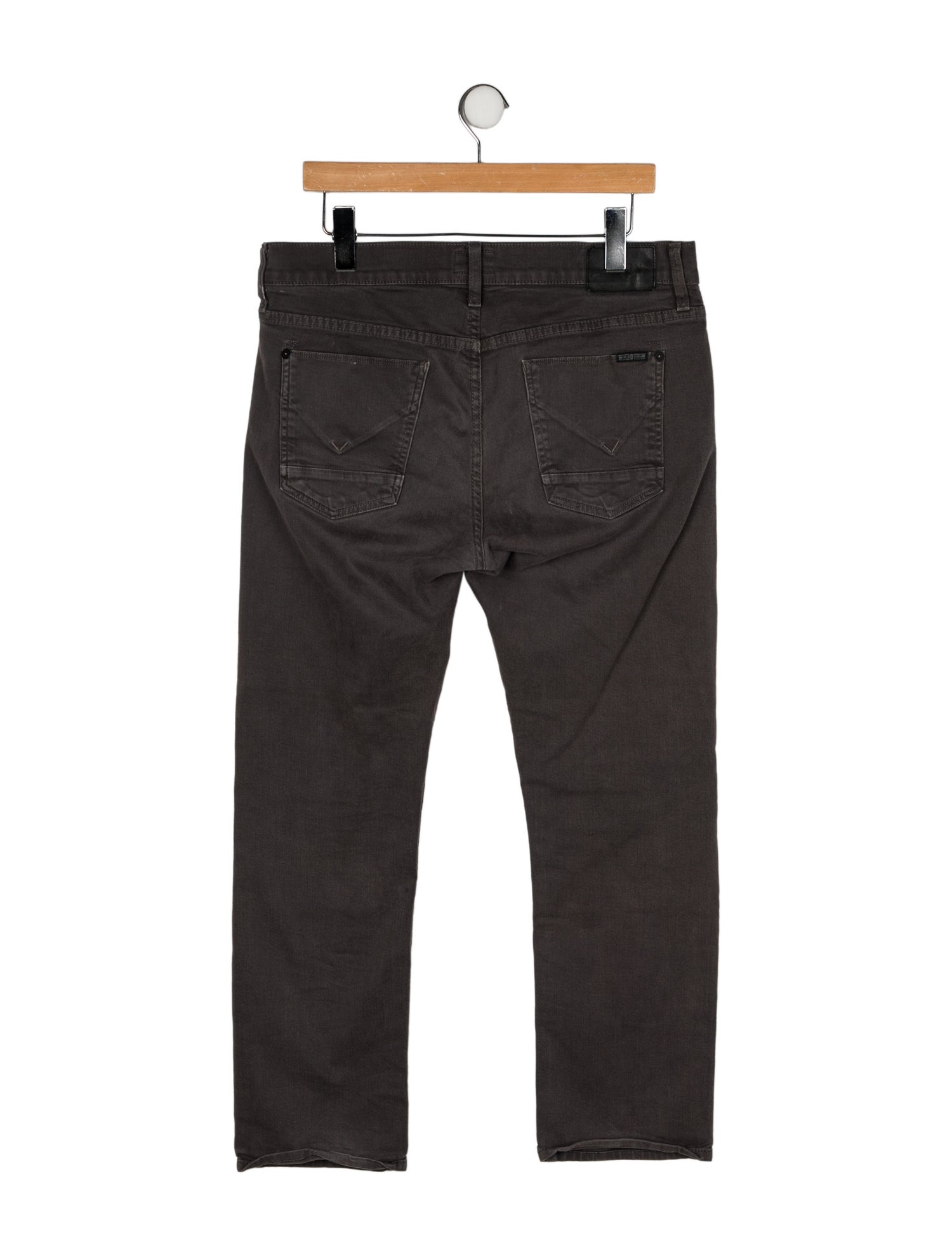 Hudson Mid-Rise Straight Leg Jeans