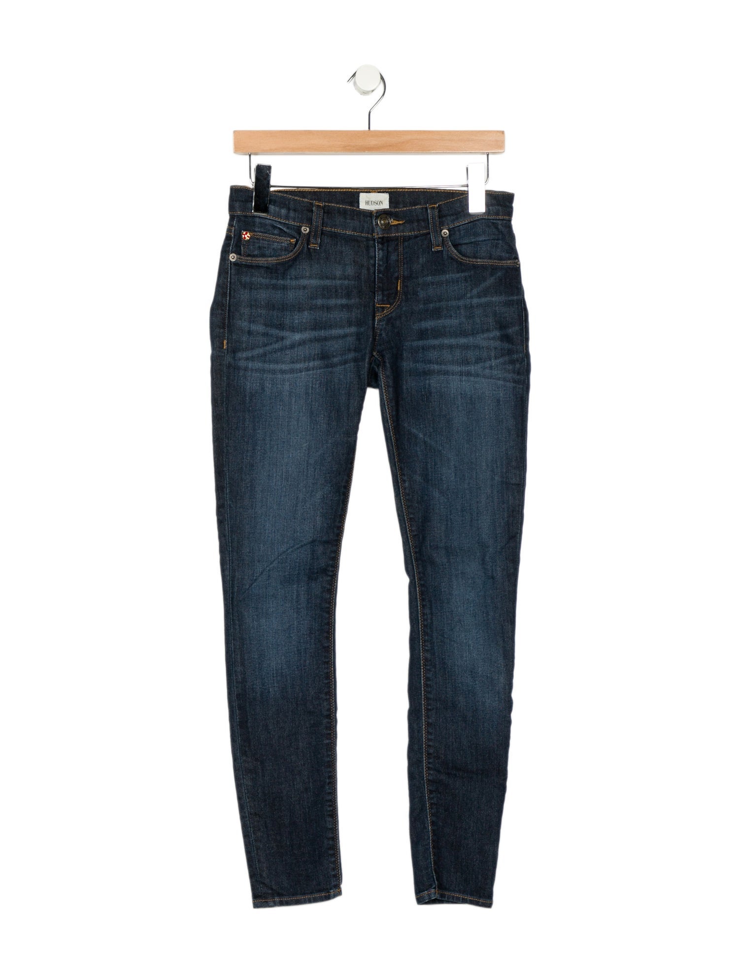 Hudson Low-Rise Skinny Leg Jeans