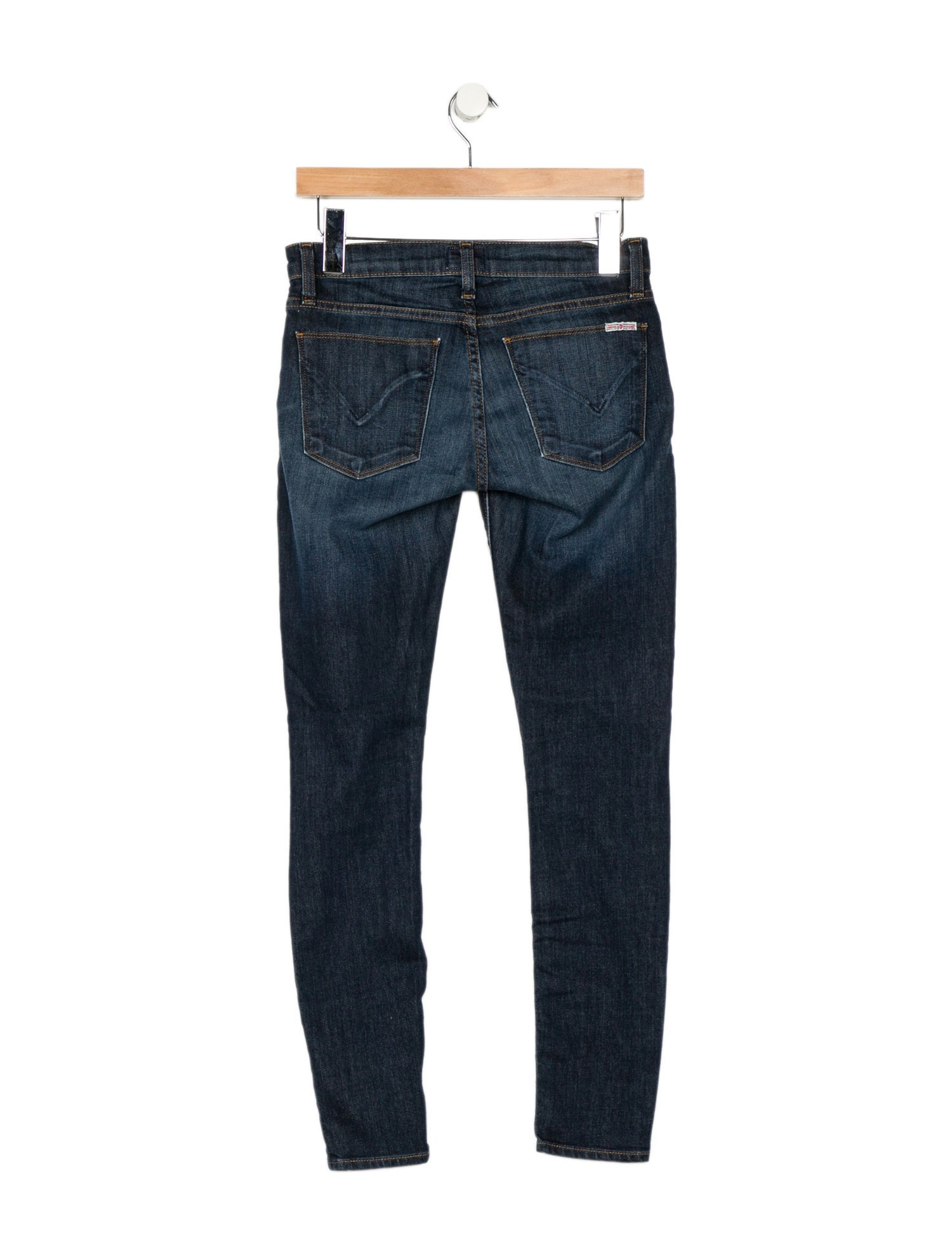 Hudson Low-Rise Skinny Leg Jeans