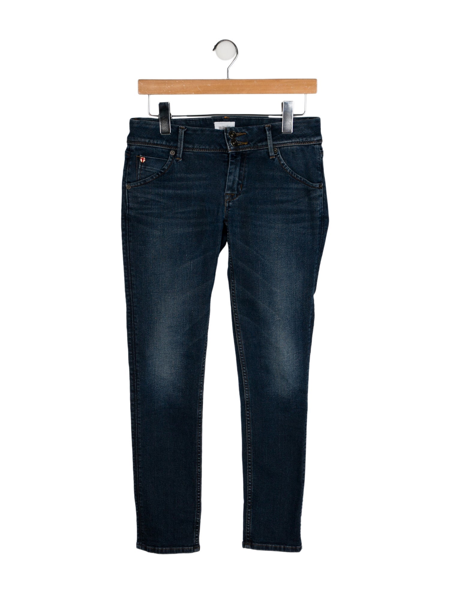 Hudson Low-Rise Skinny Leg Jeans