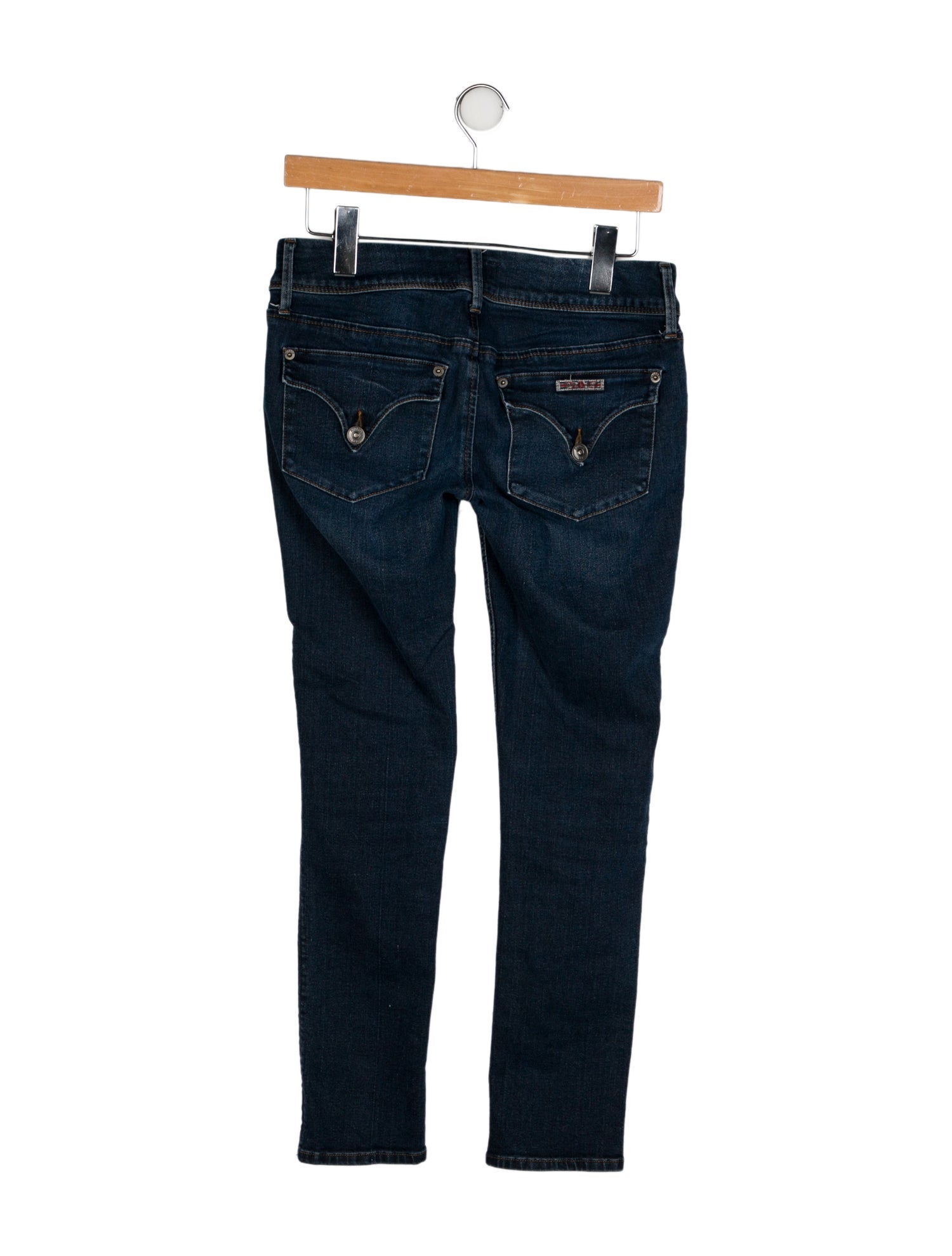 Hudson Low-Rise Skinny Leg Jeans