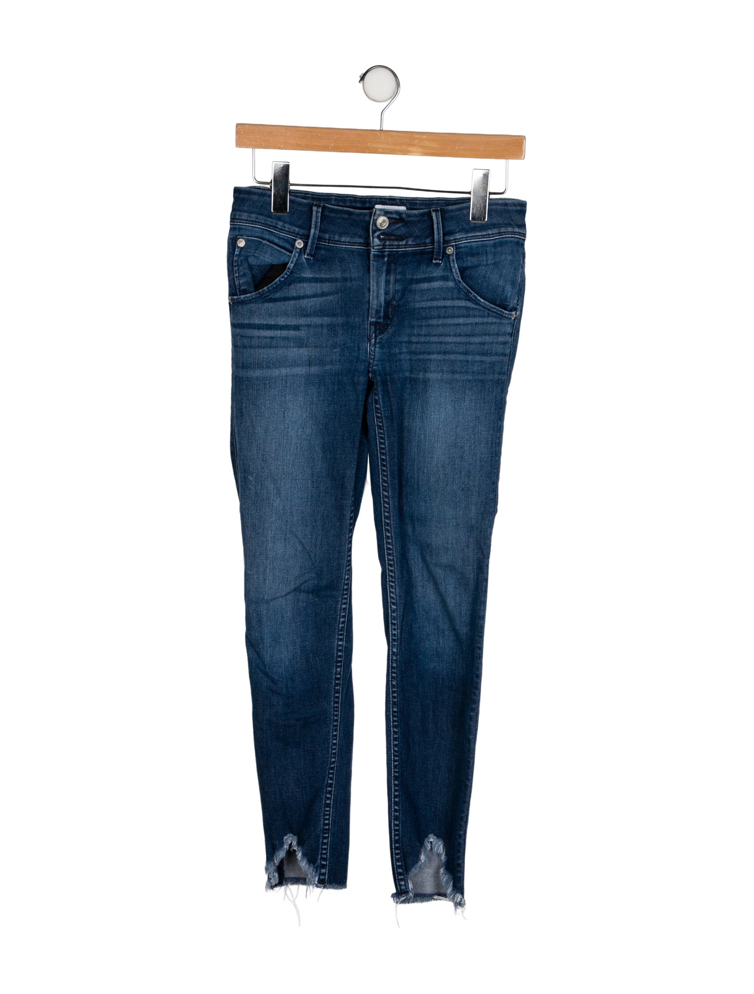 Hudson Mid-Rise Skinny Leg Jeans