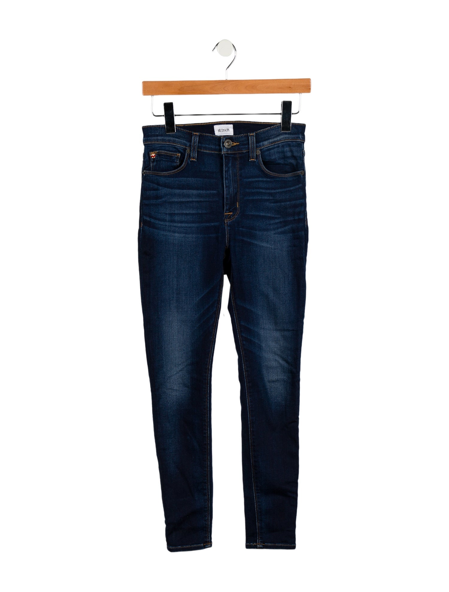 Hudson Mid-Rise Skinny Leg Jeans