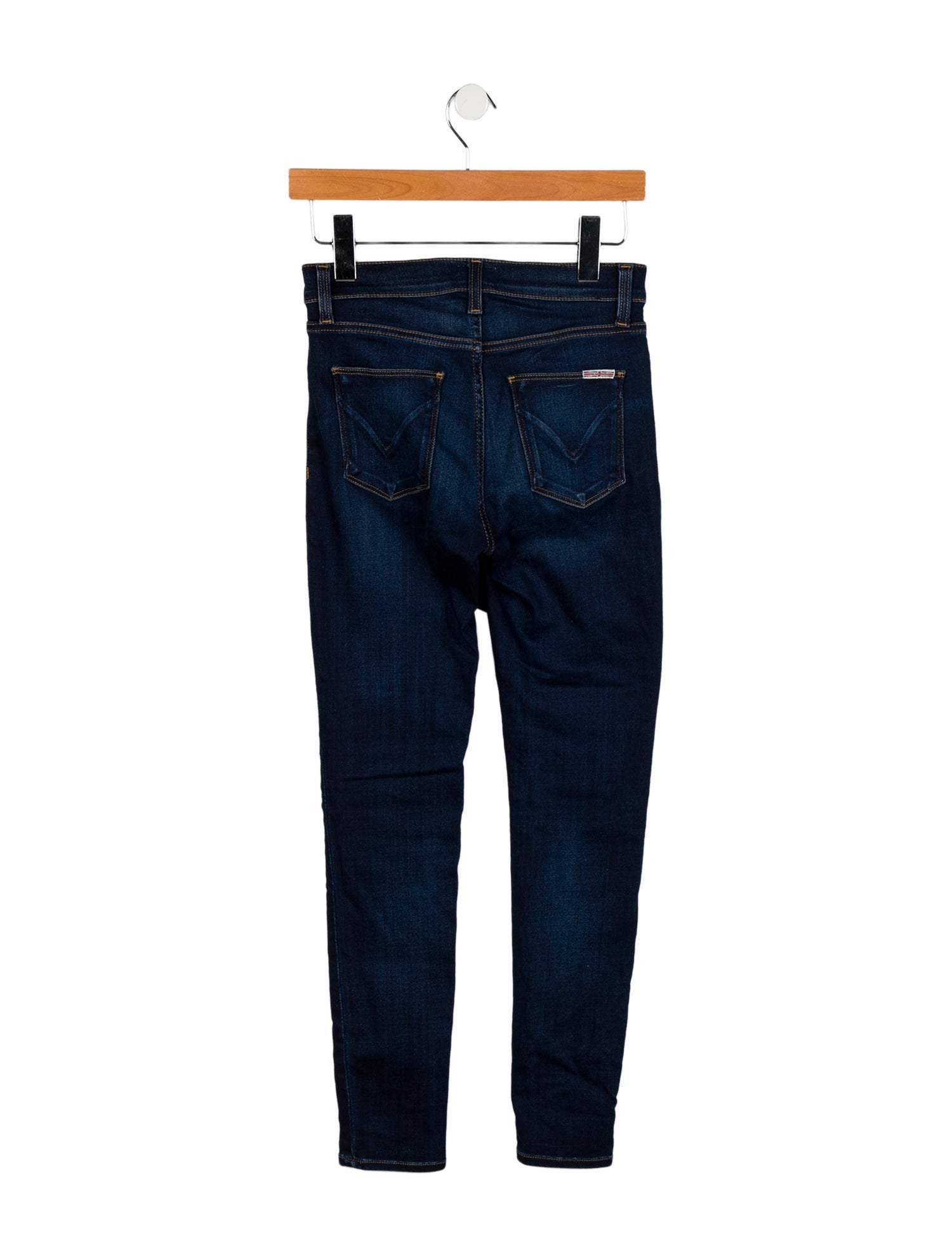 Hudson Mid-Rise Skinny Leg Jeans
