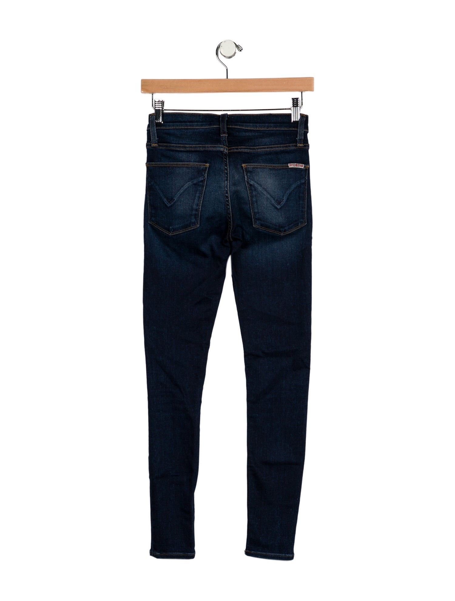 Hudson Mid-Rise Skinny Leg Jeans