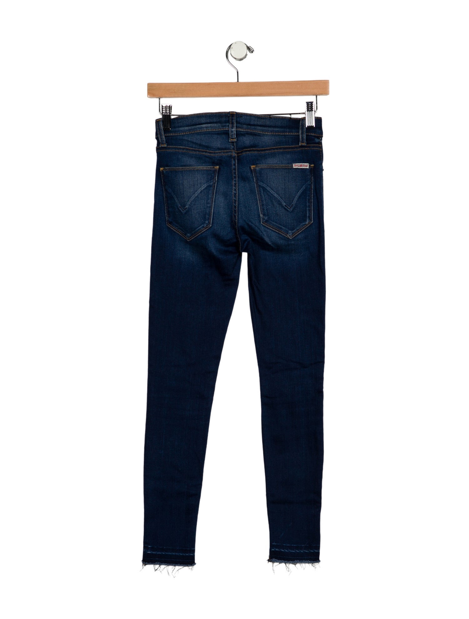 Hudson Mid-Rise Skinny Leg Jeans