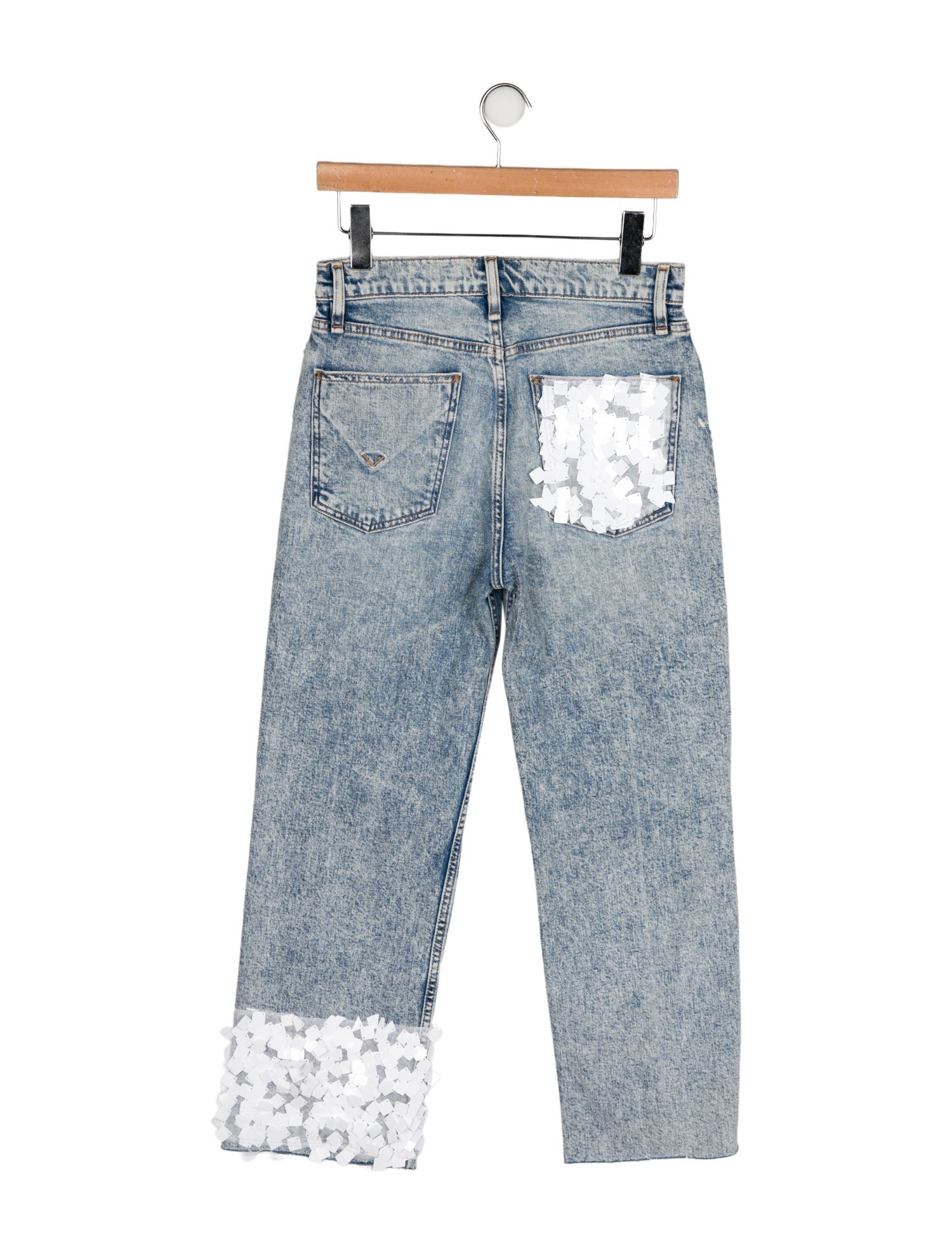 Hudson High-Rise Straight Leg Jeans