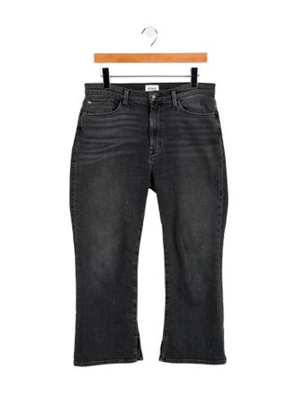 Hudson Mid-Rise Wide Leg Jeans