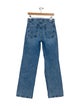 Hudson Mid-Rise Wide Leg Jeans