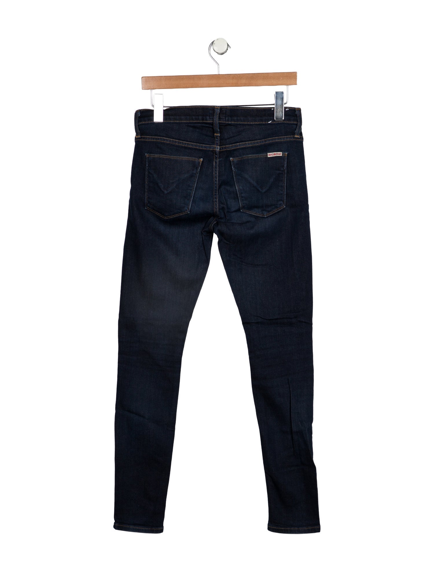 Hudson Mid-Rise Skinny Leg Jeans