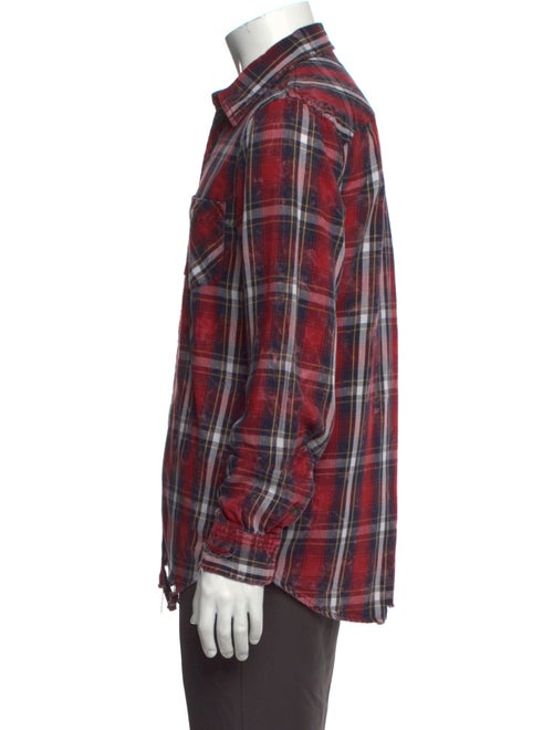 Hudson Plaid Print Long Sleeve Shirt