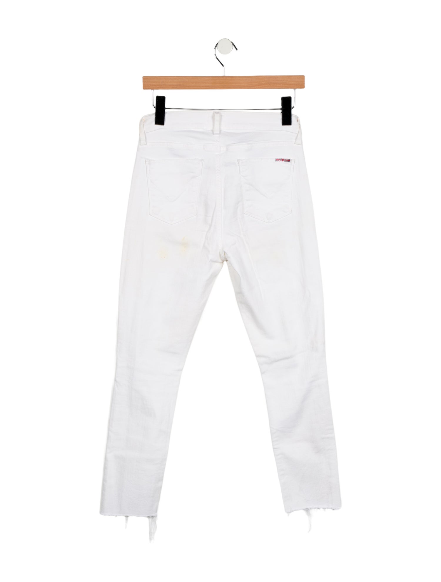 Hudson High-Rise Straight Leg Jeans