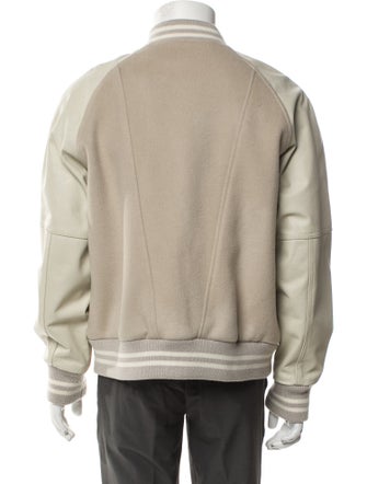 Hudson Wool Striped Varsity Jacket