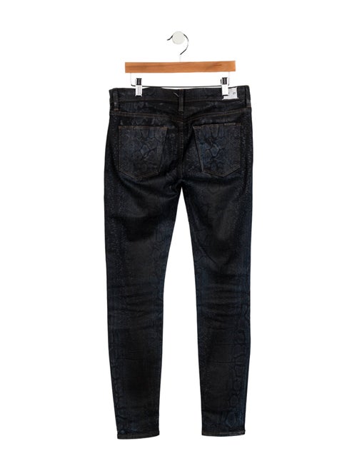 Hudson Mid-Rise Straight Leg Jeans