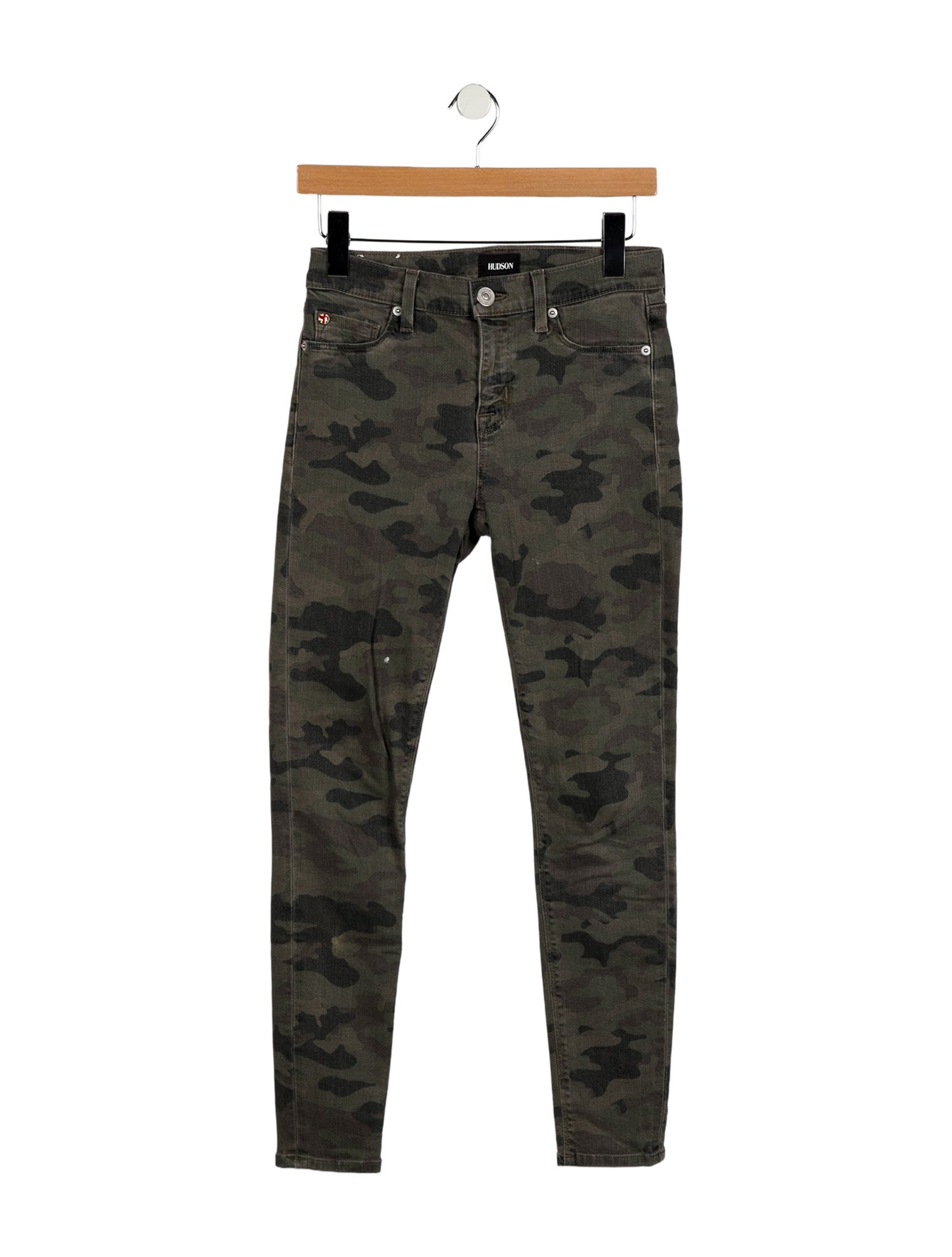 Hudson Mid-Rise Skinny Leg Jeans