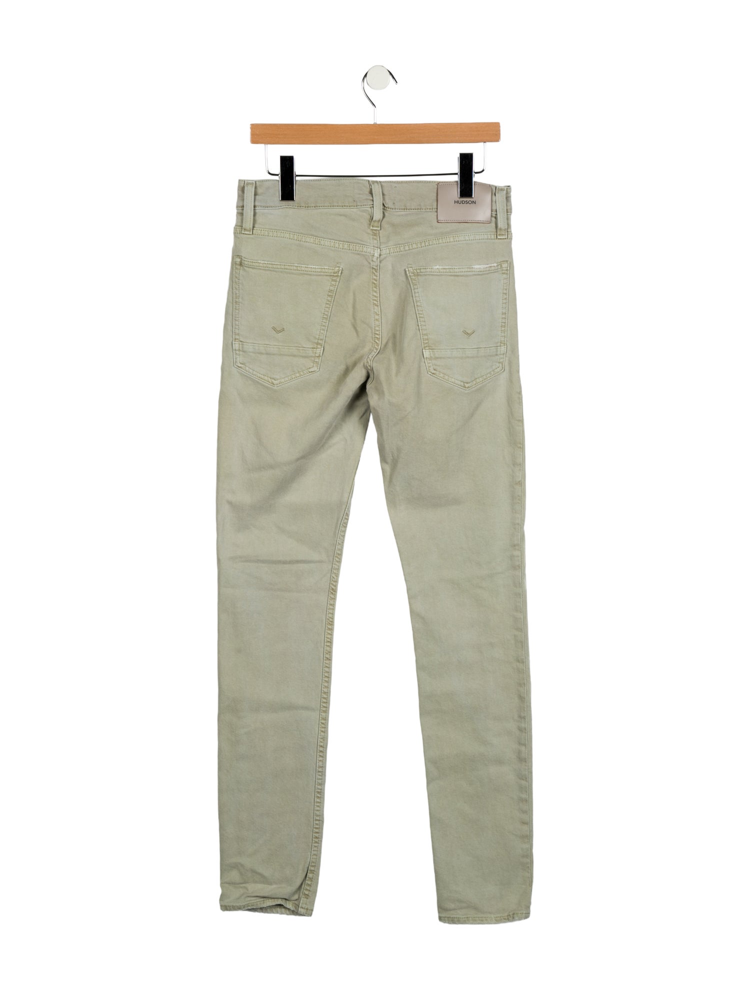 Hudson Mid-Rise Straight Leg Jeans