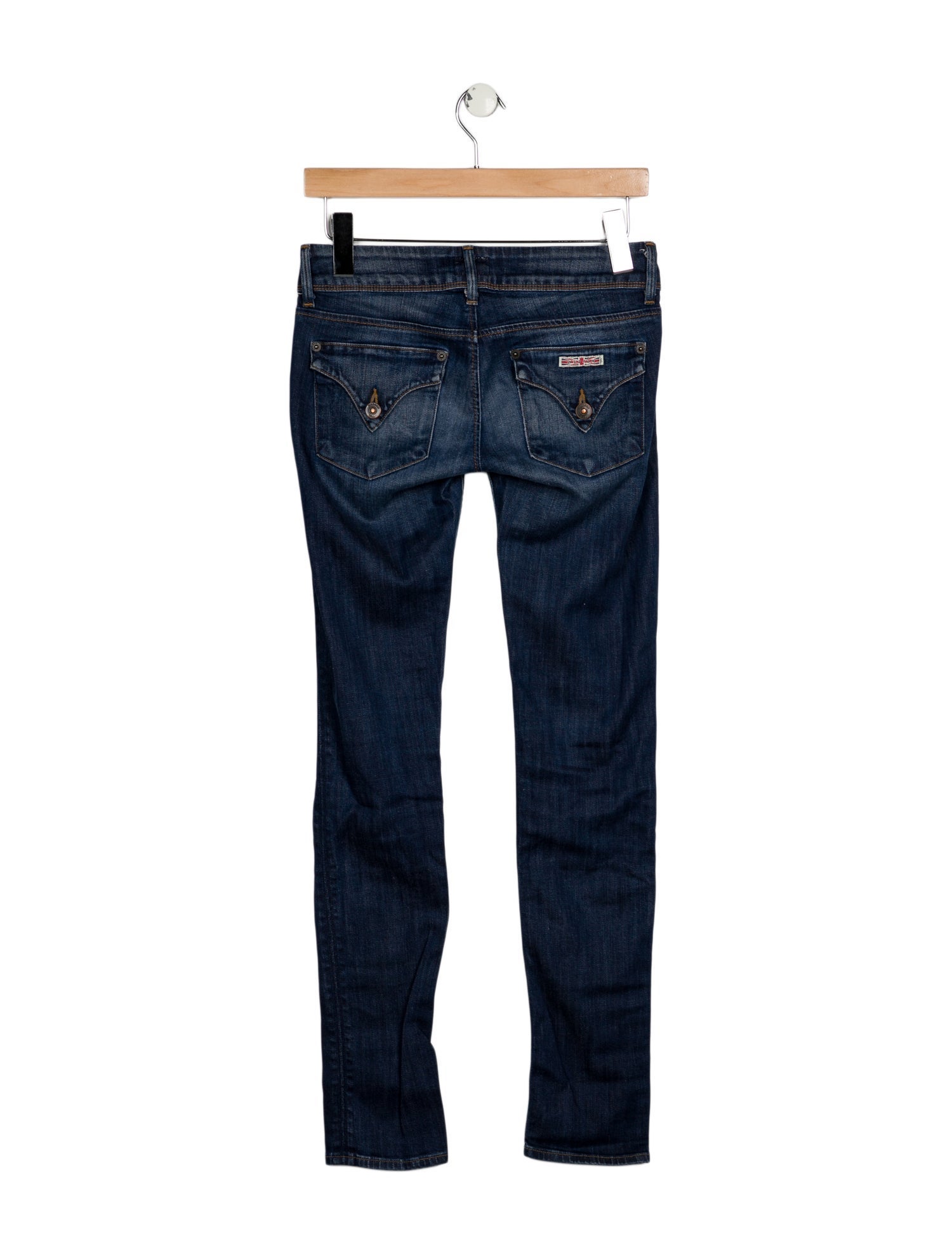 Hudson Low-Rise Skinny Leg Jeans