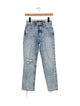 Hudson Mid-Rise Straight Leg Jeans
