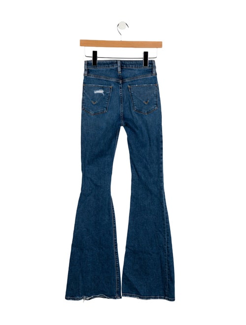 Hudson High-Rise Wide Leg Jeans