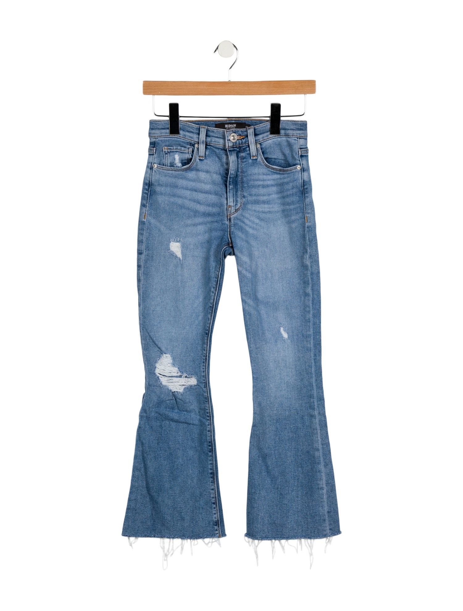 Hudson High-Rise Wide Leg Jeans