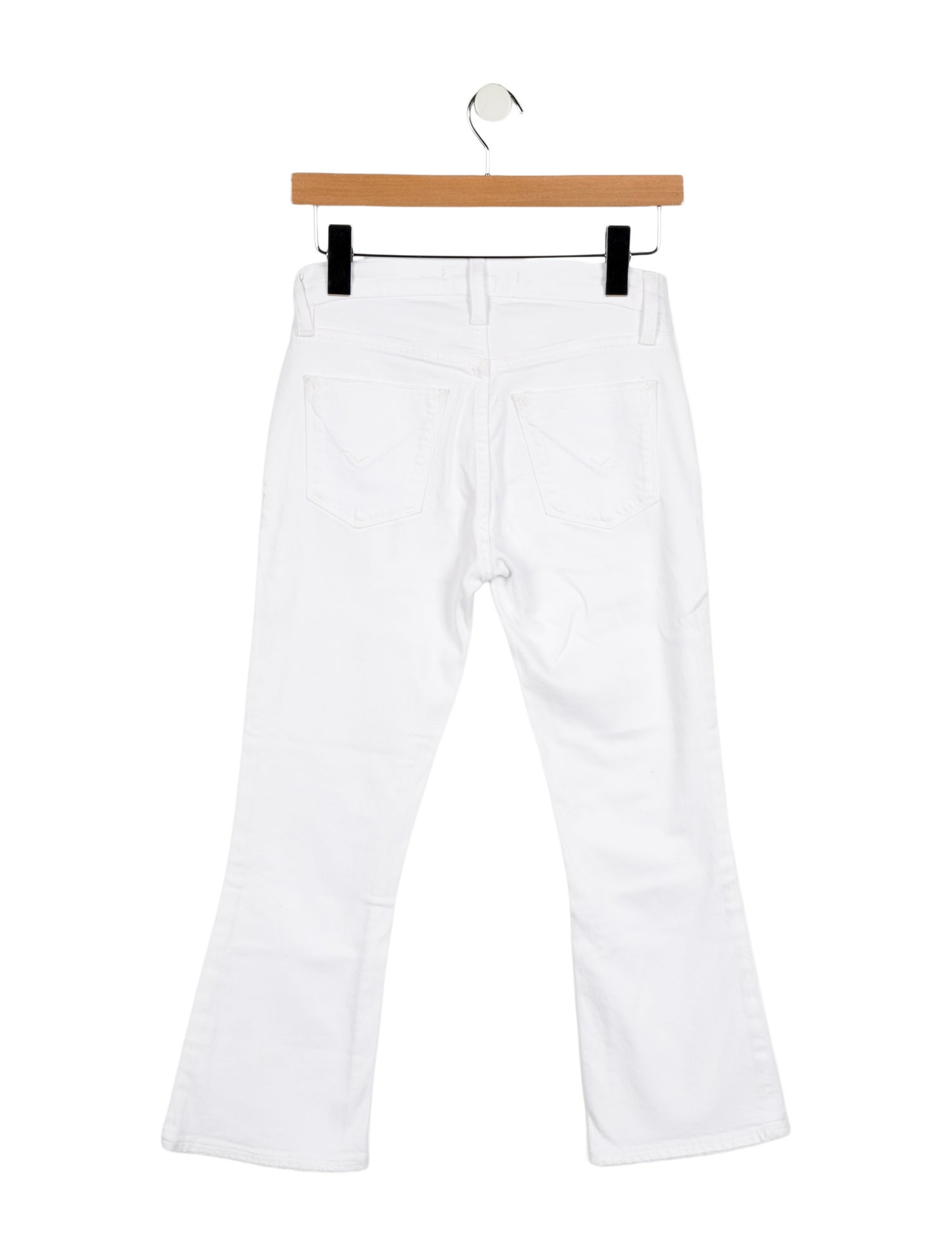 Hudson Mid-Rise Straight Leg Jeans