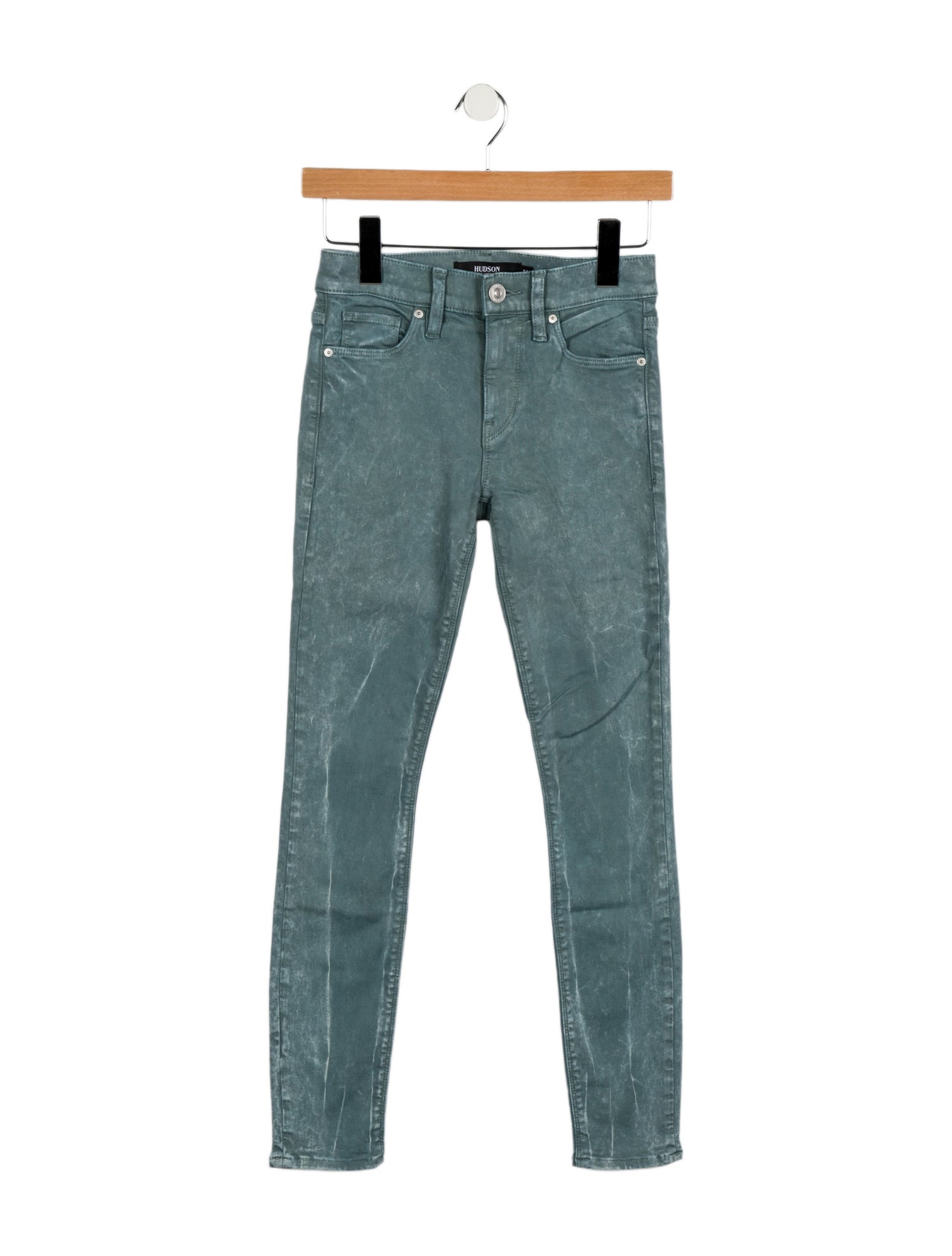 Hudson Mid-Rise Skinny Leg Jeans