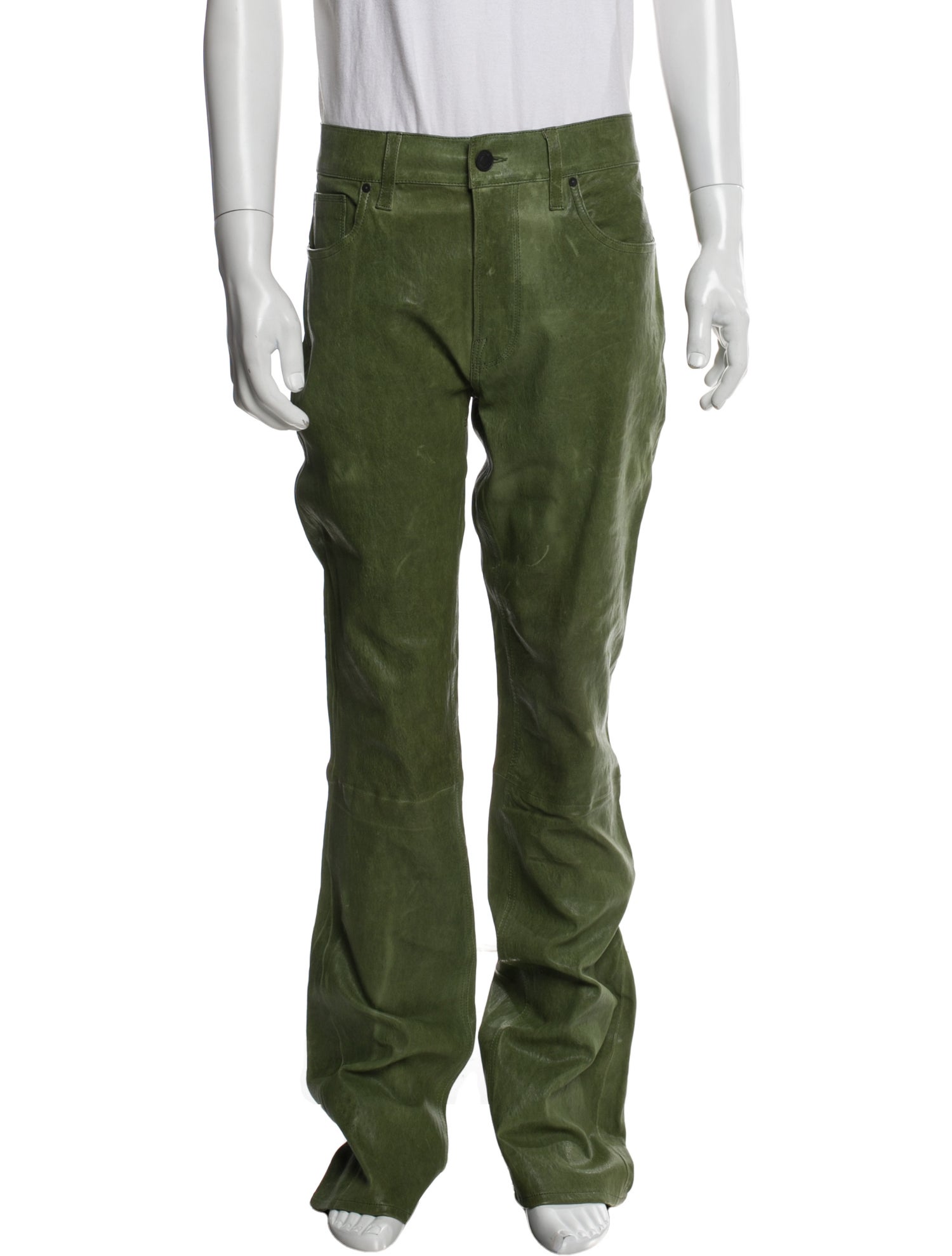 Hudson Lamb Leather Pants