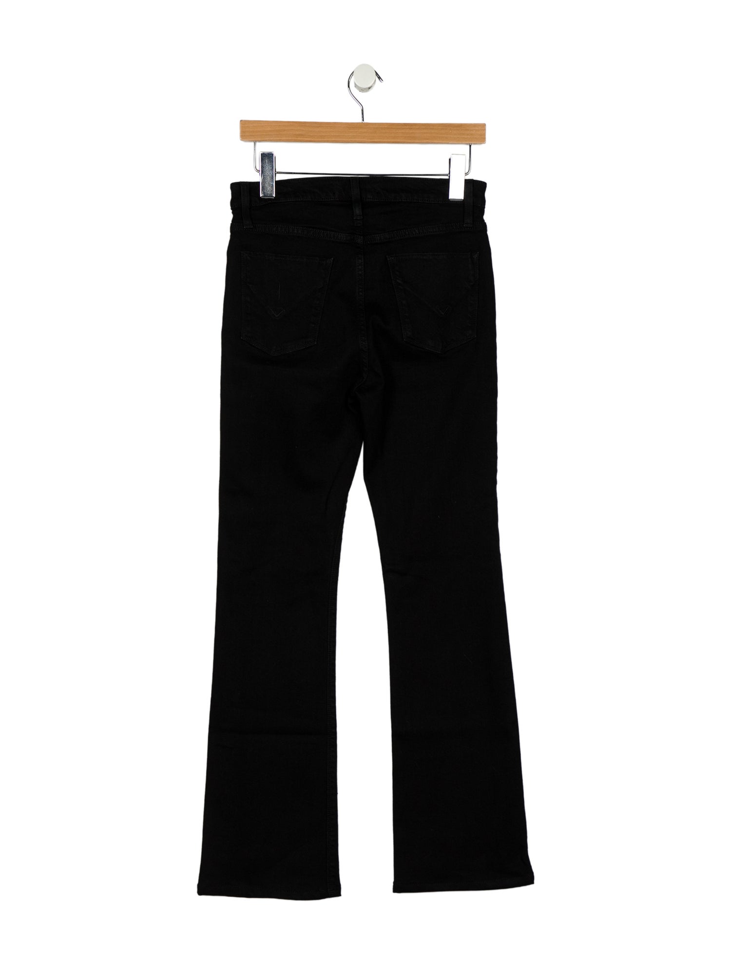 Hudson High-Rise Straight Leg Jeans