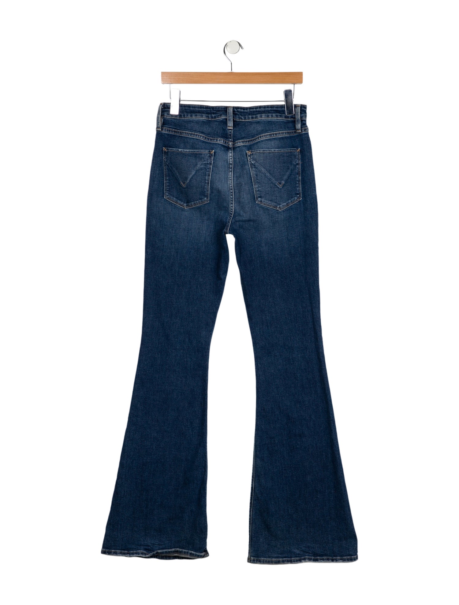 Hudson Mid-Rise Flared Jeans