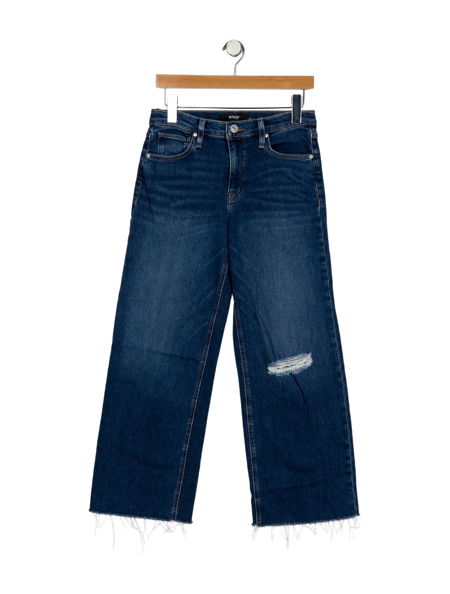 Hudson High-Rise Wide Leg Jeans