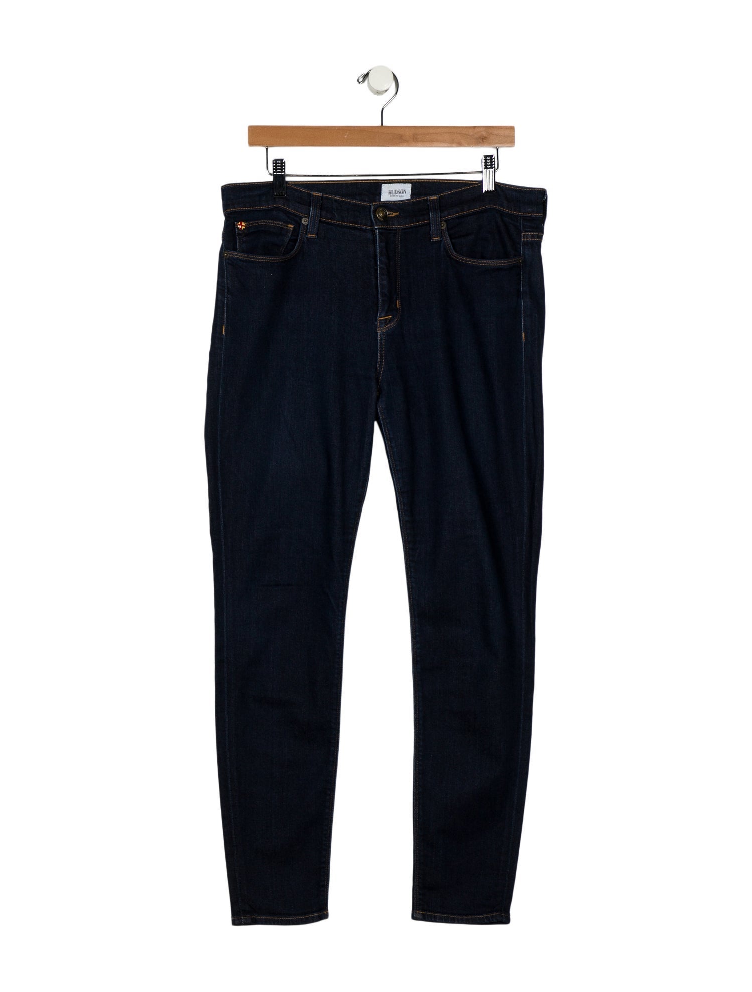 Hudson Mid-Rise Skinny Leg Jeans