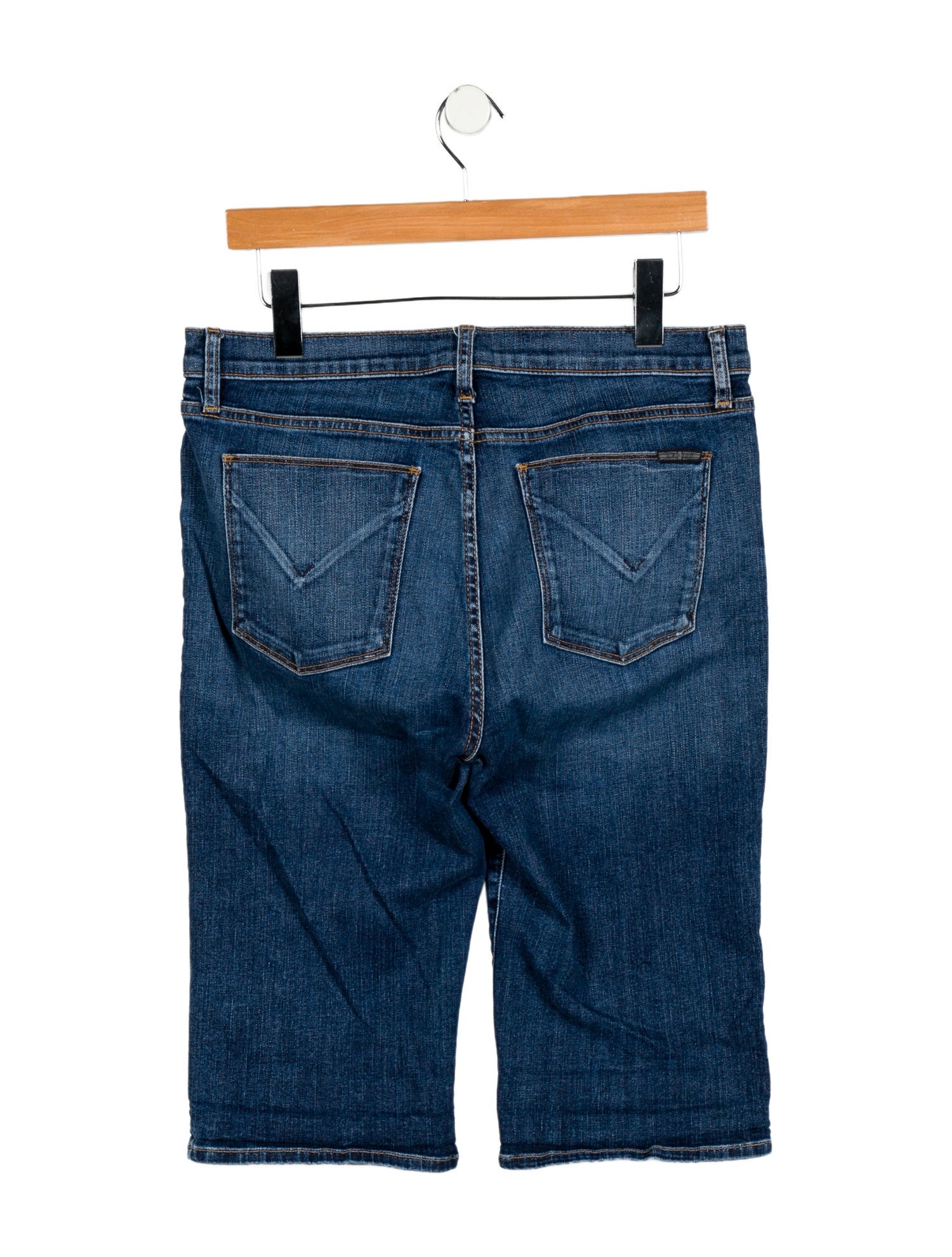 Hudson Mid-Rise Wide Leg Jeans