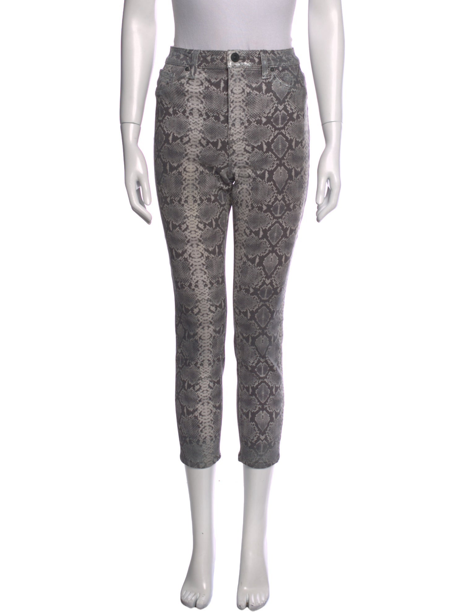 Hudson Animal Print Skinny Leg Pants