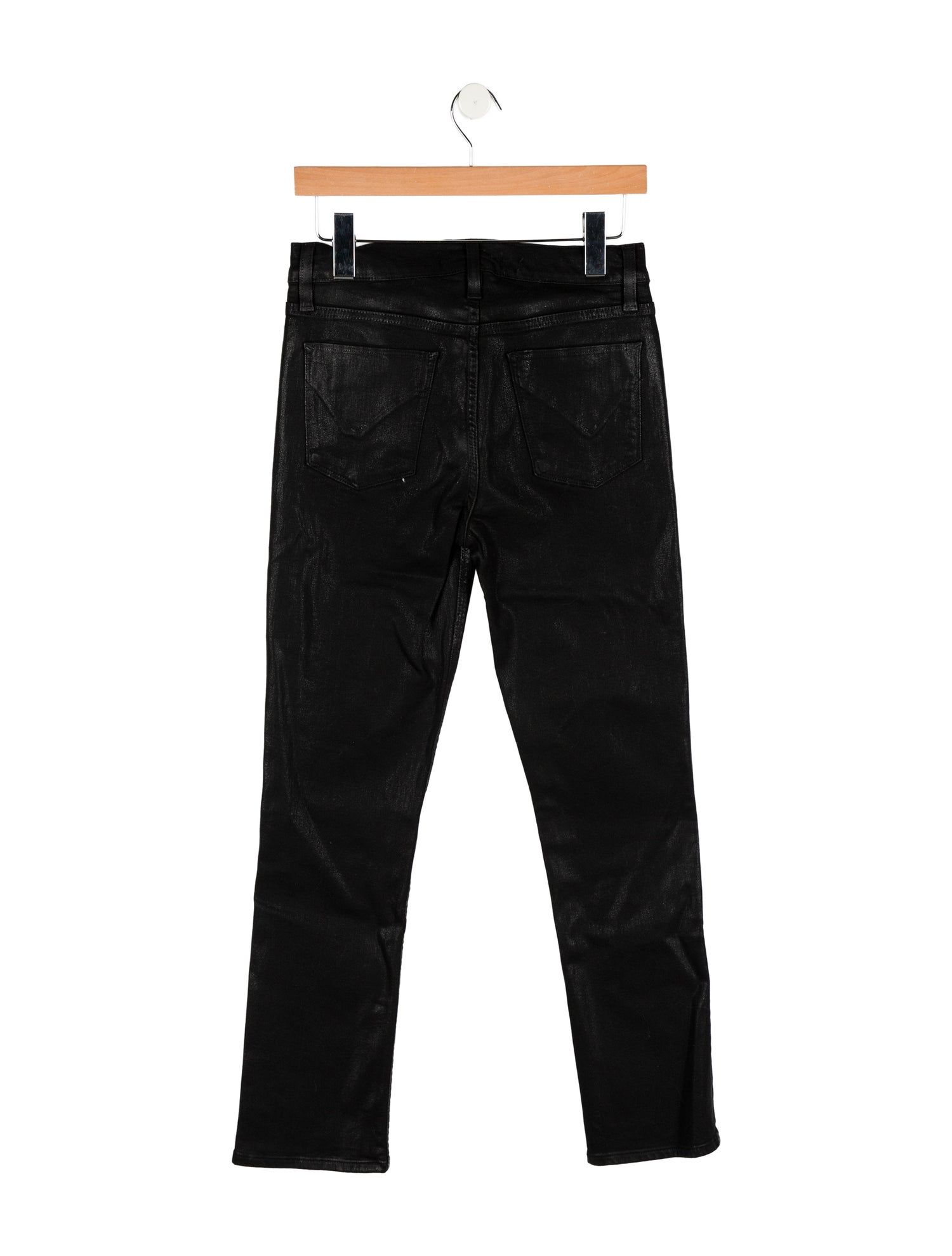 Hudson Mid-Rise Straight Leg Jeans