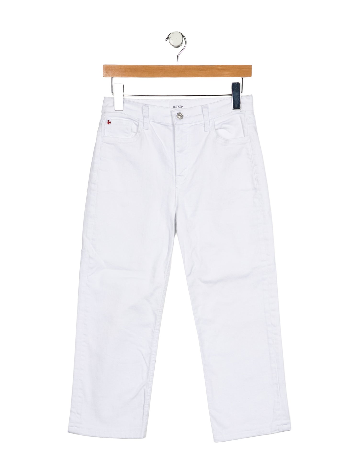 Hudson High-Rise Straight Leg Jeans
