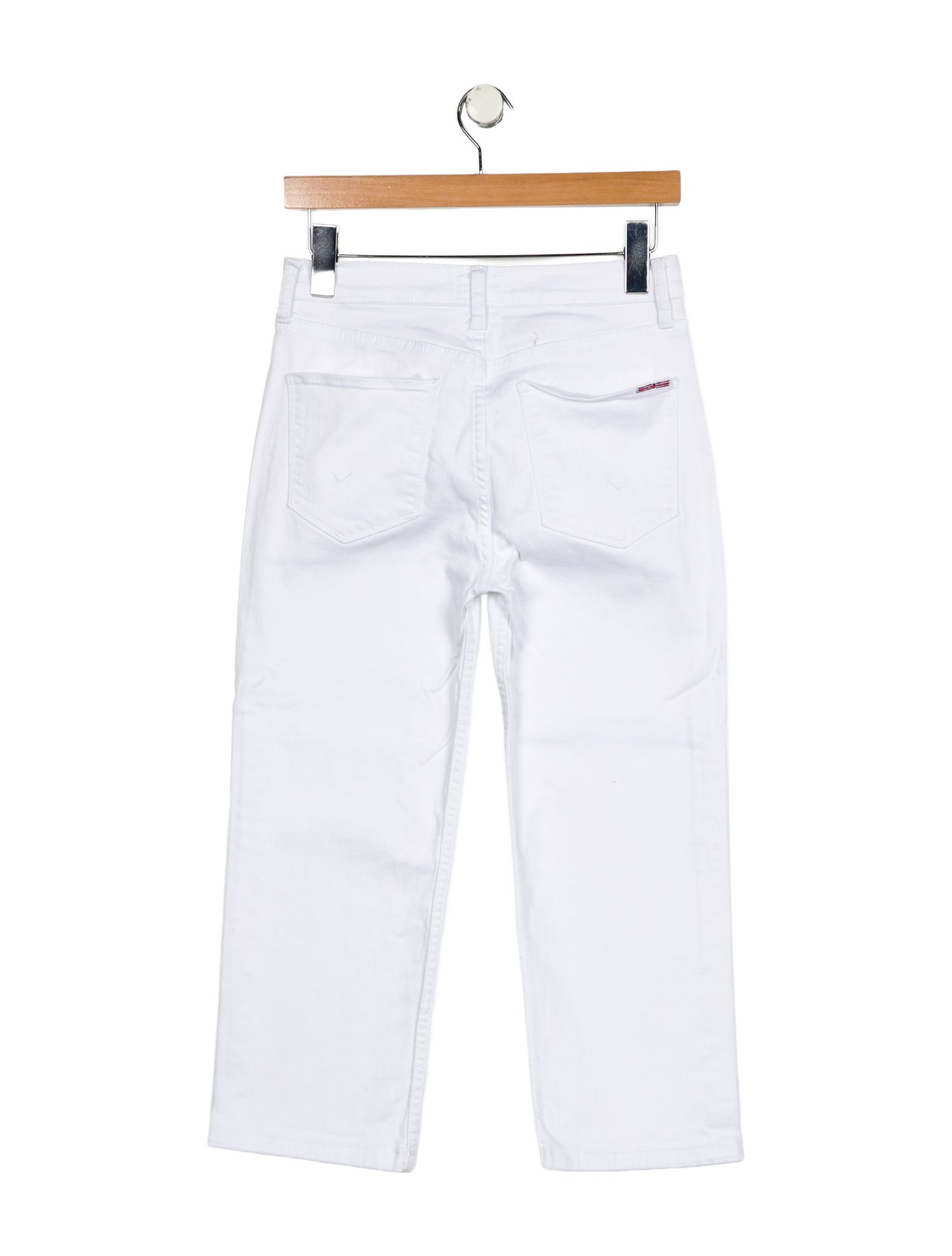 Hudson High-Rise Straight Leg Jeans
