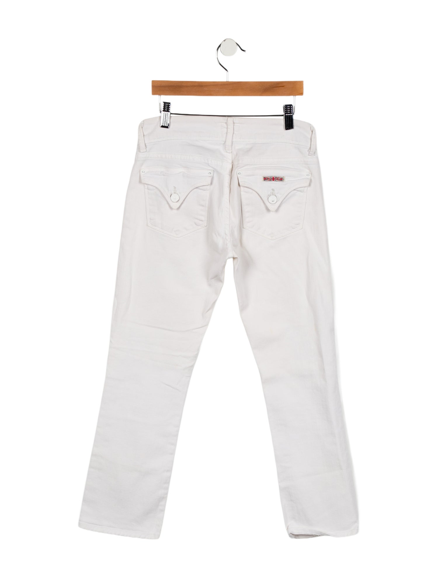 Hudson Low-Rise Straight Leg Jeans