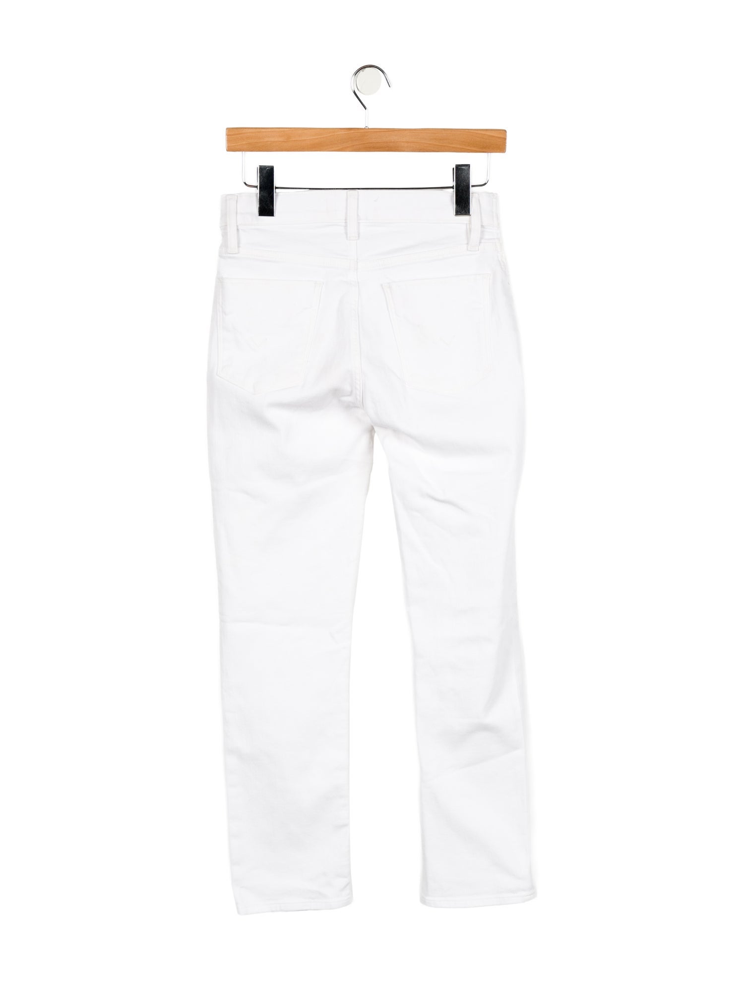 Hudson Mid-Rise Straight Leg Jeans