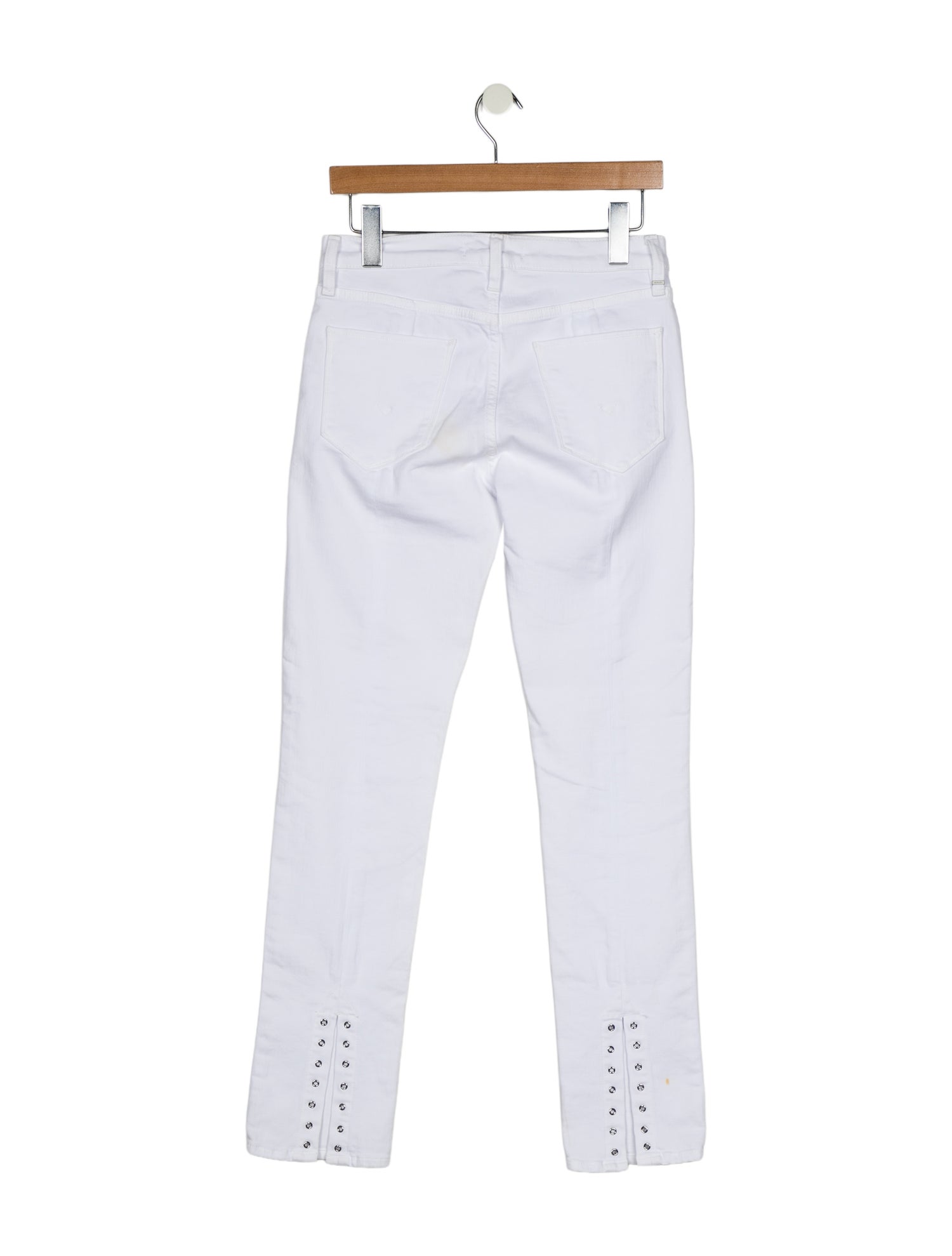 Hudson Low-Rise Straight Leg Jeans