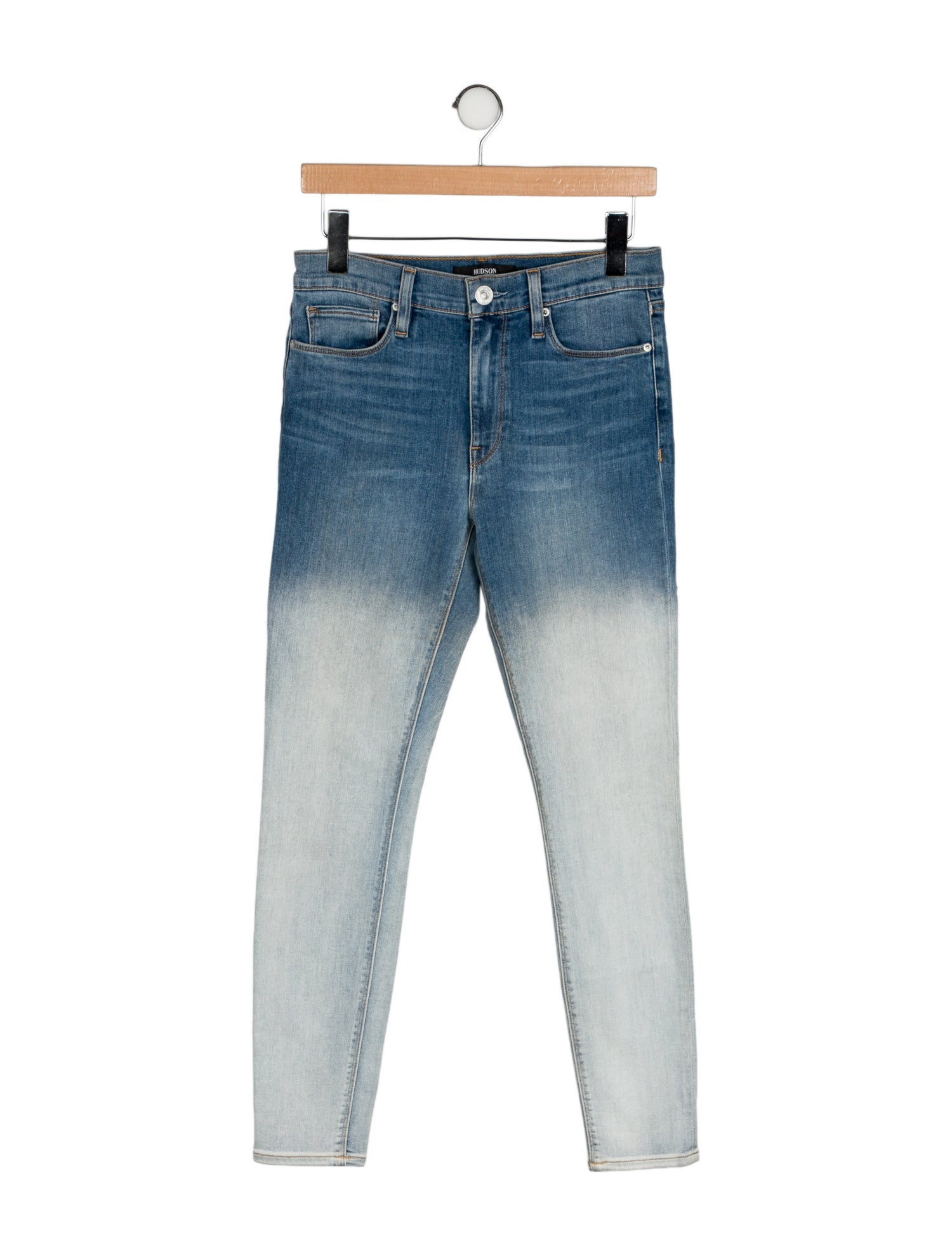 Hudson Mid-Rise Skinny Leg Jeans