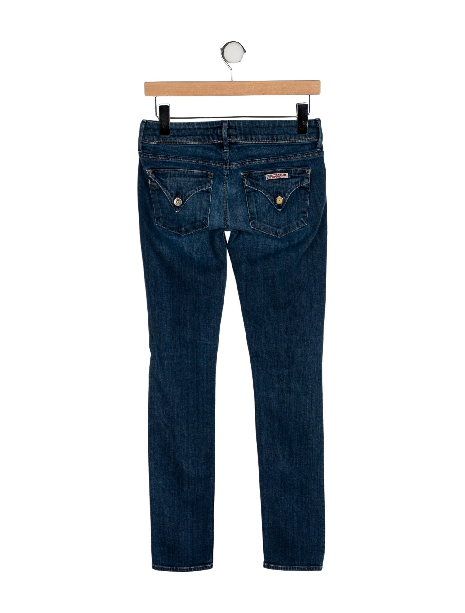 Hudson Low-Rise Skinny Leg Jeans