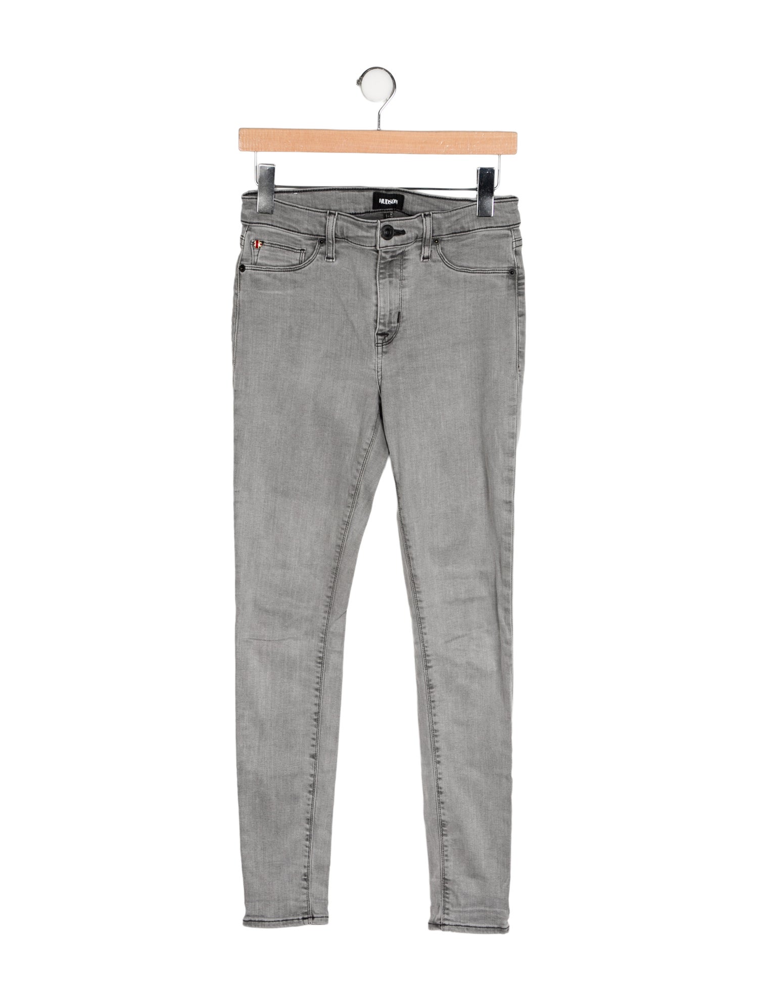 Hudson Mid-Rise Skinny Leg Jeans