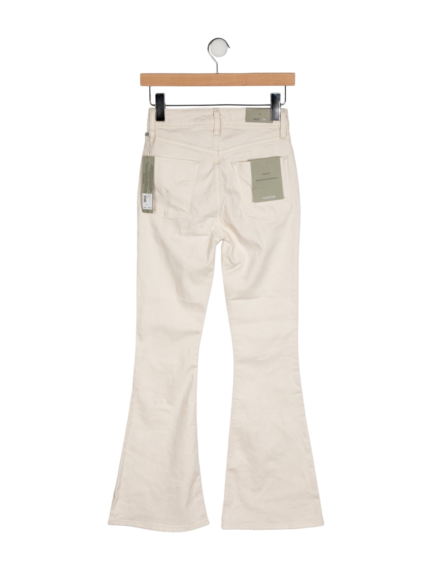 Hudson Mid-Rise Wide Leg Jeans w/ Tags