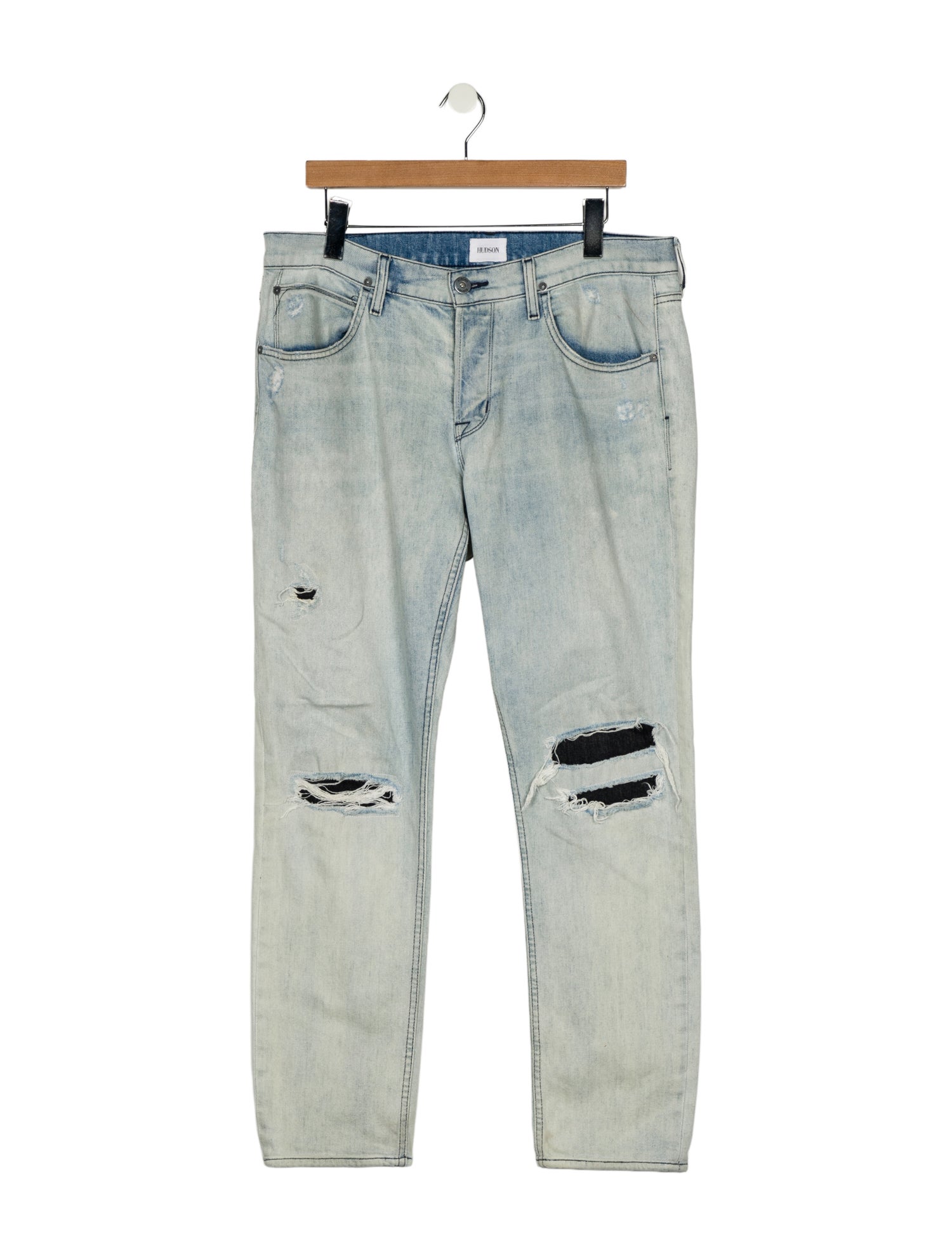 Hudson Printed Straight Leg Pants