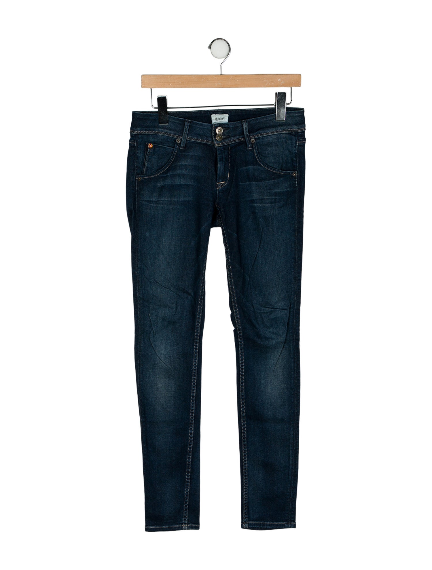 Hudson Low-Rise Skinny Leg Jeans
