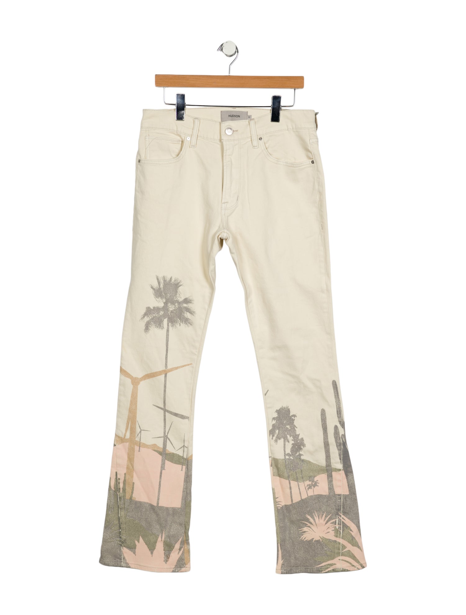 Hudson Straight-Leg Jeans