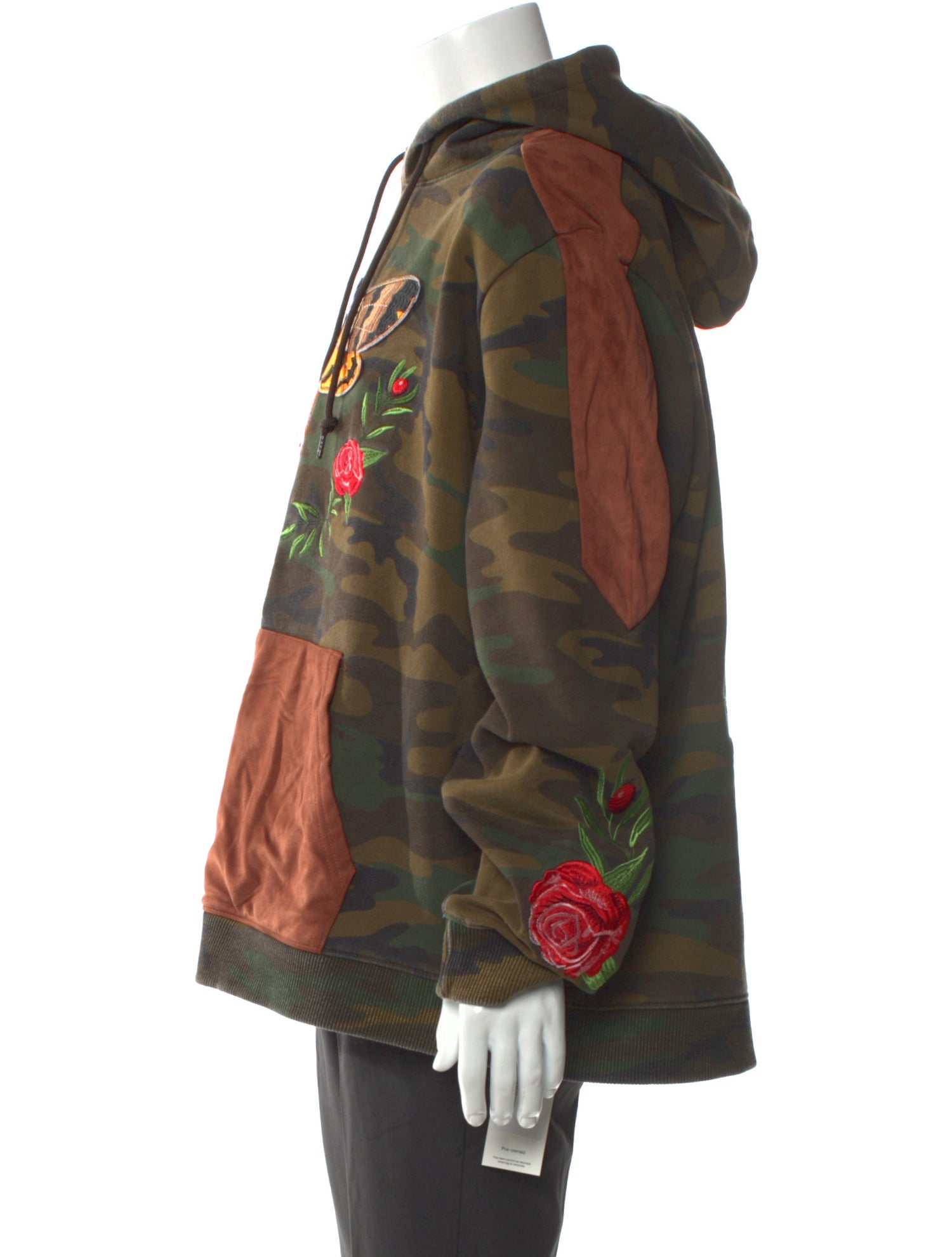 Hudson Printed Crew Neck Hoodie