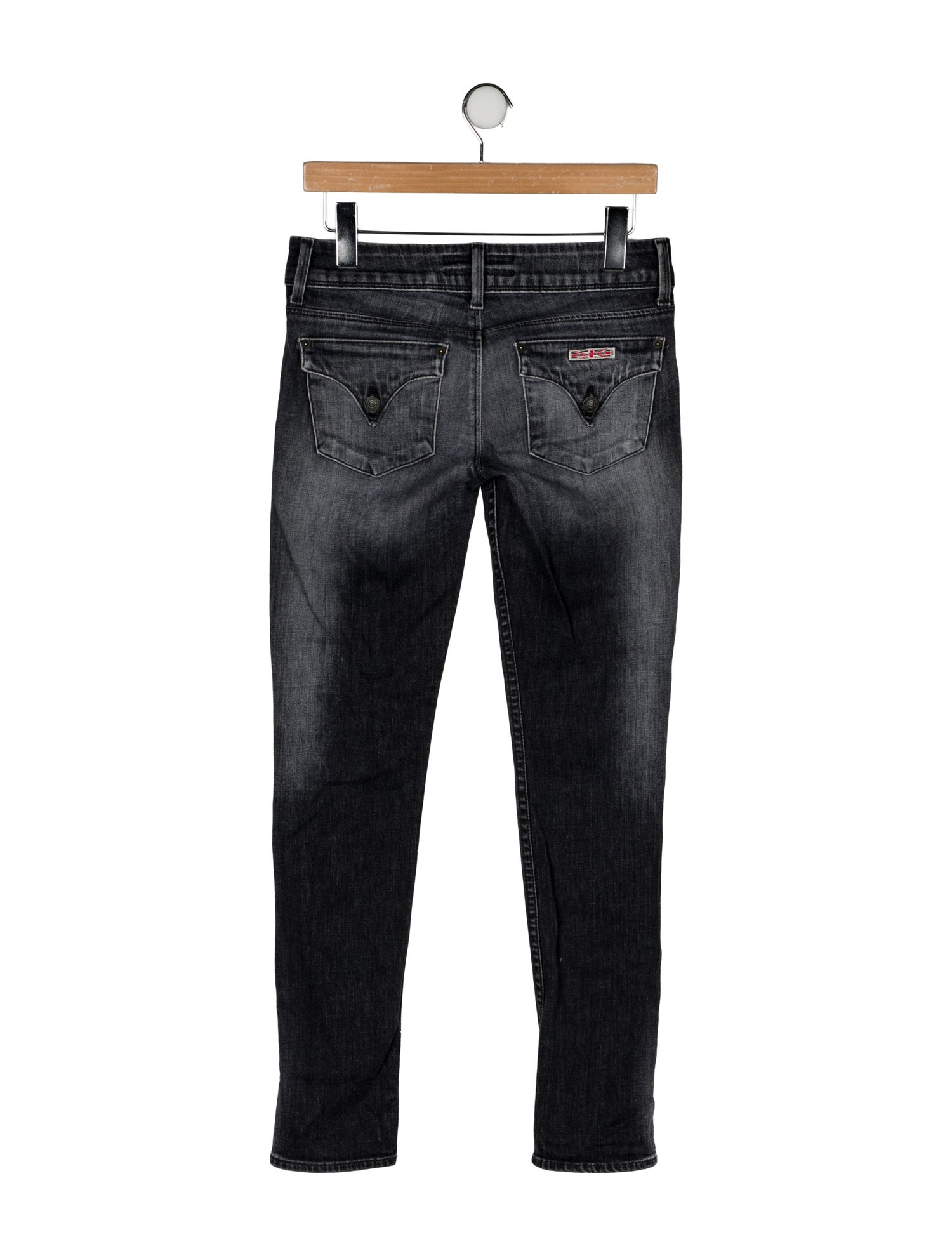 Hudson Low-Rise Straight Leg Jeans