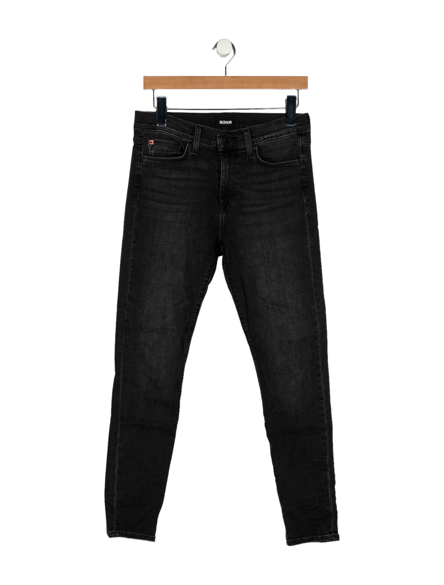 Hudson High-Rise Straight Leg Jeans