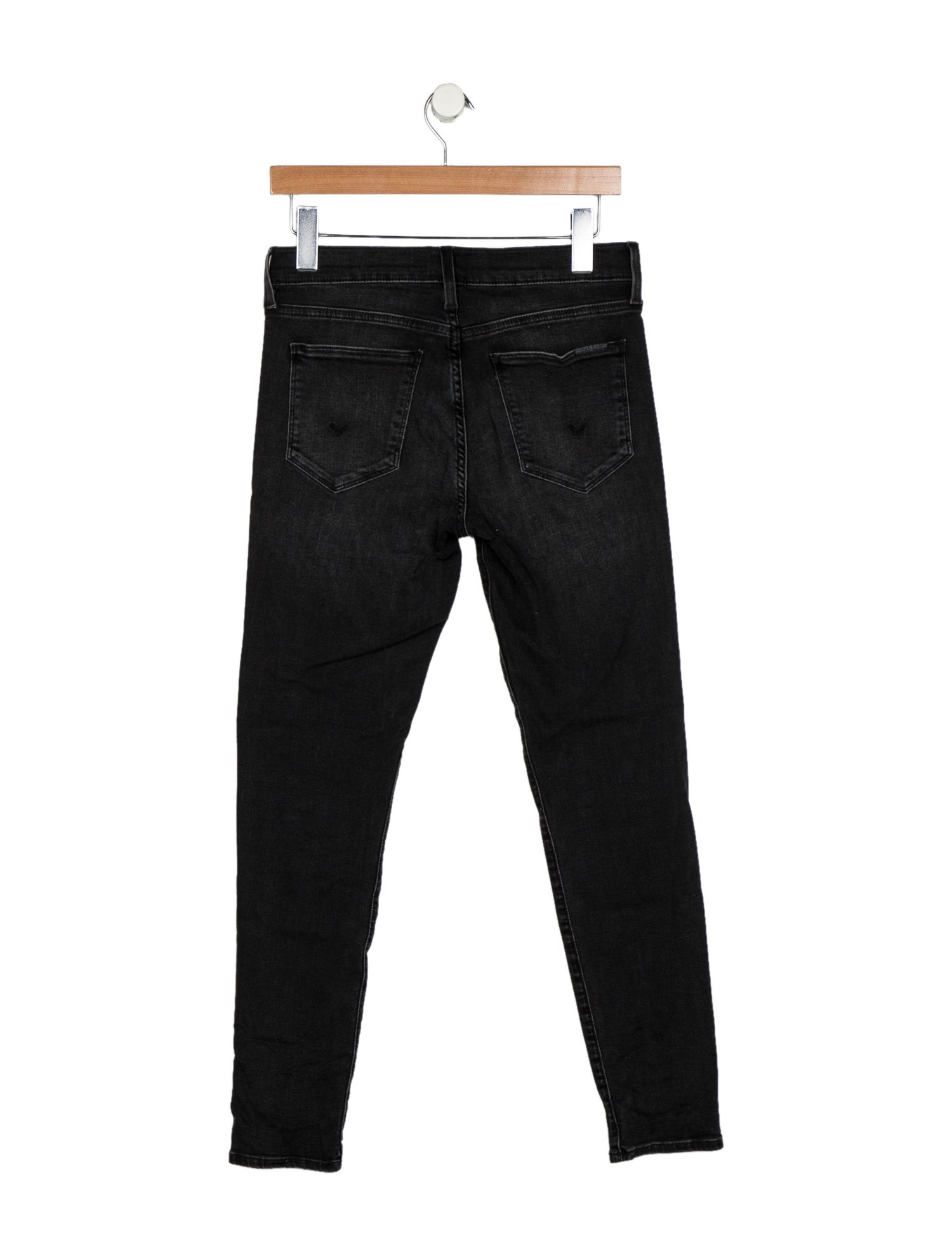 Hudson High-Rise Straight Leg Jeans